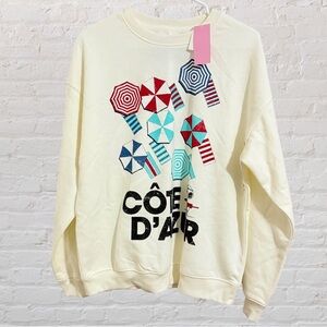 S05 NWT. Peanuts Off-White Graphic Tee